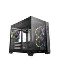 DeepCool CG330 3F ARGB Dual-Chamber Micro-ATX Tower Case