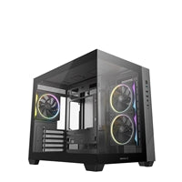 DeepCool CG330 3F ARGB Dual-Chamber Micro-ATX Tower Case