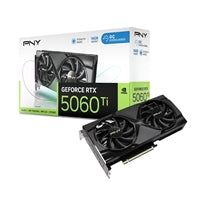 PNY NVIDIA GeForce RTX 5060 Ti DUAL OC 16GB GDDR7 Graphics Card