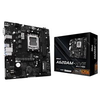 ASRock A620AM-HVS AMD AM5 Socket Motherboard, ATX, DDR5