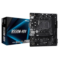ASRock B550M-HDV AMD AM4 Socket Motherboard, ATX, DDR4