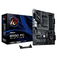 ASRock B550 PG RIPTIDE AMD AM4 Socket Motherboard, ATX, DDR4