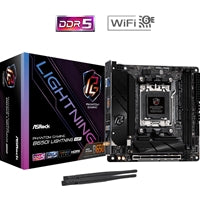 ASRock B650I LIGHTNING WIFI AMD AM5 Socket Motherboard, Mini-ITX, DDR5