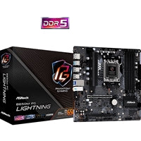 ASRock B650M PG Lightning AMD AM5 Socket Motherboard, ATX, DDR5