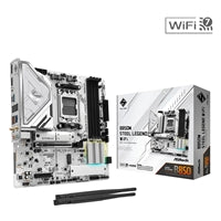 ASRock B850M Steel Legend WiFi AMD AM5 Socket Motherboard, ATX, DDR5