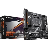 Gigabyte B550M AORUS ELITE Ultra Durable AMD AM4 Socket Motherboard, ATX, DDR4