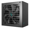 DeepCool PN750D 750W PSU, ATX 3.1, 120mm Silent High Performance Fan, 80 PLUS Gold, Non Modular, UK Plug, Flat Black Cables, Japanese Bulk Capacitors